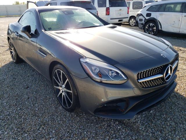 WDDPK6GA0JF151693 - 2018 MERCEDES-BENZ SLC 43 AMG GRAY photo 1