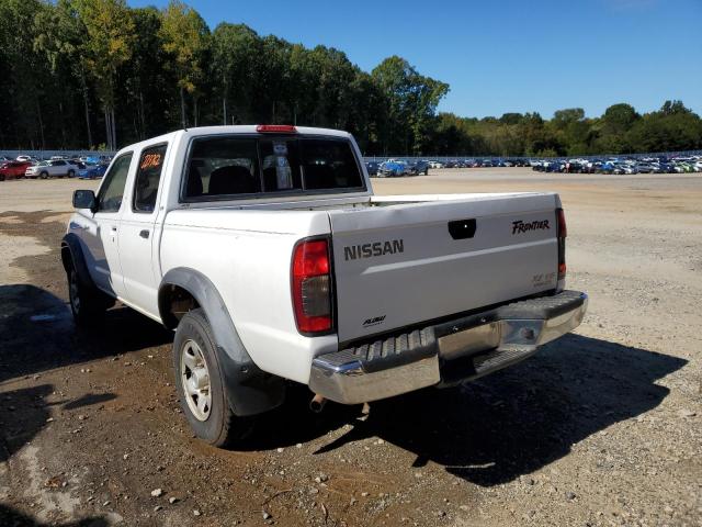 1N6ED27T2YC407847 - 2000 NISSAN FRONTIER C WHITE photo 3