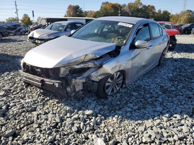 1HGCR2F35DA096242 - 2013 HONDA ACCORD LX SILVER photo 2