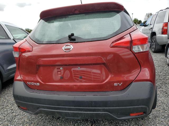 3N1CP5CU2KL554931 - 2019 NISSAN KICKS S RED photo 6