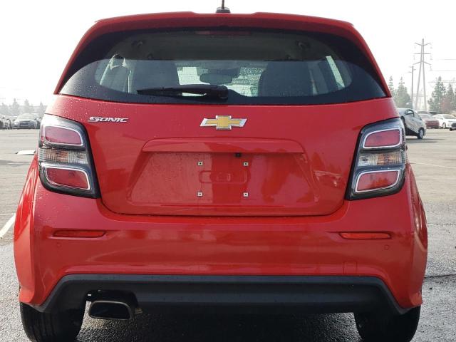 1G1JG6SB7L4130333 - 2020 CHEVROLET SONIC RED photo 6