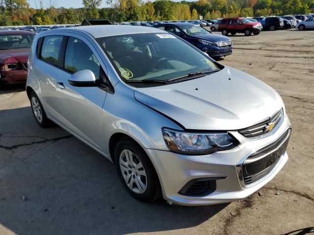 1G1JG6SB4L4129625 - 2020 CHEVROLET SONIC SILVER photo 1