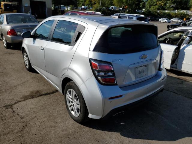 1G1JG6SB4L4129625 - 2020 CHEVROLET SONIC SILVER photo 3