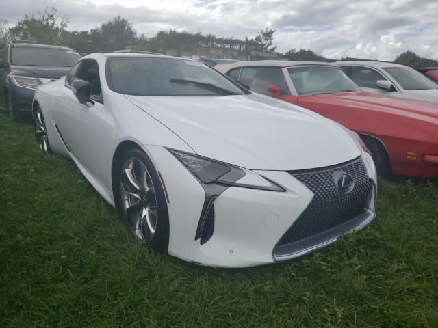 JTHHP5AY7JA000264 - 2018 LEXUS LC 500 WHITE photo 1