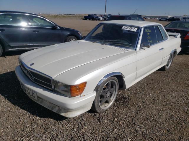 10702312003308 - 1972 MERCEDES-BENZ 350SLC WHITE photo 2