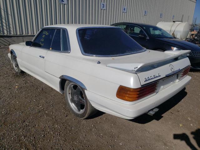 10702312003308 - 1972 MERCEDES-BENZ 350SLC WHITE photo 3