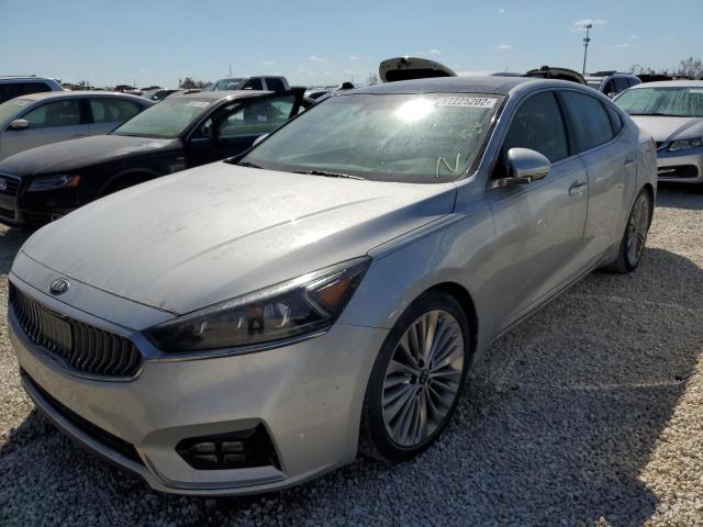 KNALC4J16H5084243 - 2017 KIA CADENZA PR SILVER photo 2