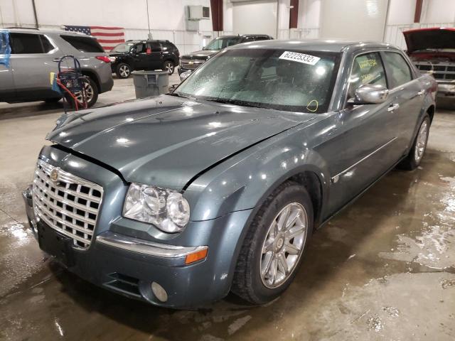 2C3JA63H35H605515 - 2005 CHRYSLER 300C GREEN photo 2