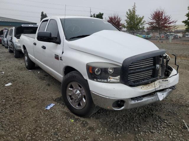 3D7KR28A28G155671 - 2008 DODGE RAM 2500 S WHITE photo 1