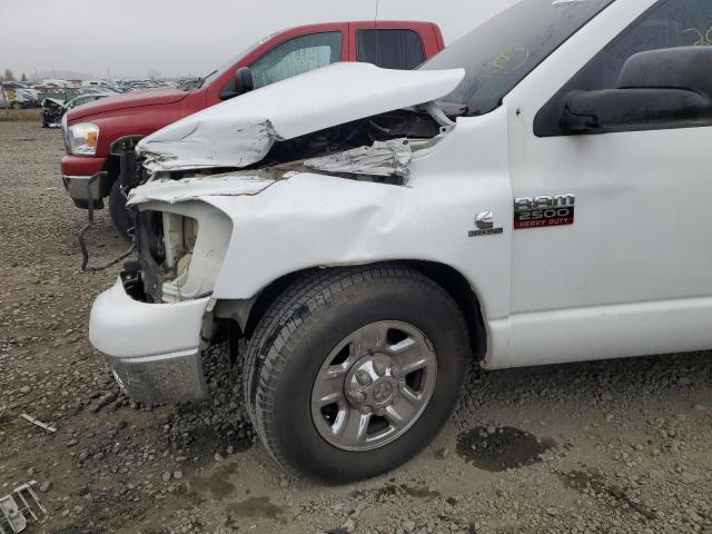 3D7KR28A28G155671 - 2008 DODGE RAM 2500 S WHITE photo 10