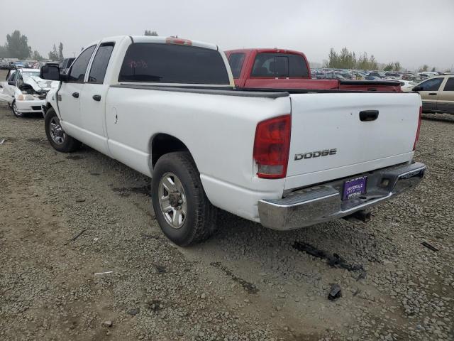 3D7KR28A28G155671 - 2008 DODGE RAM 2500 S WHITE photo 3