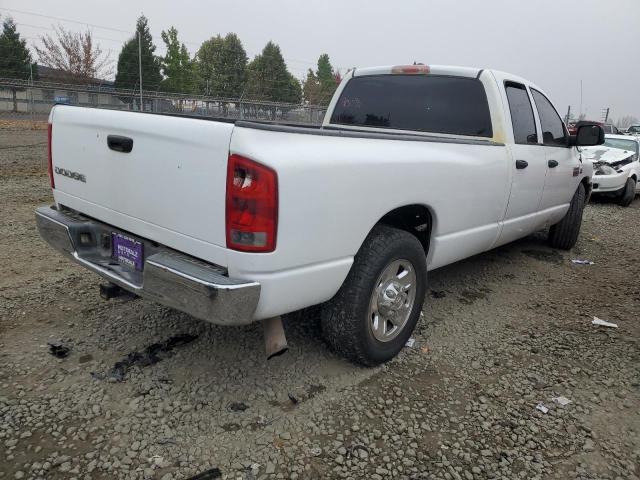 3D7KR28A28G155671 - 2008 DODGE RAM 2500 S WHITE photo 4