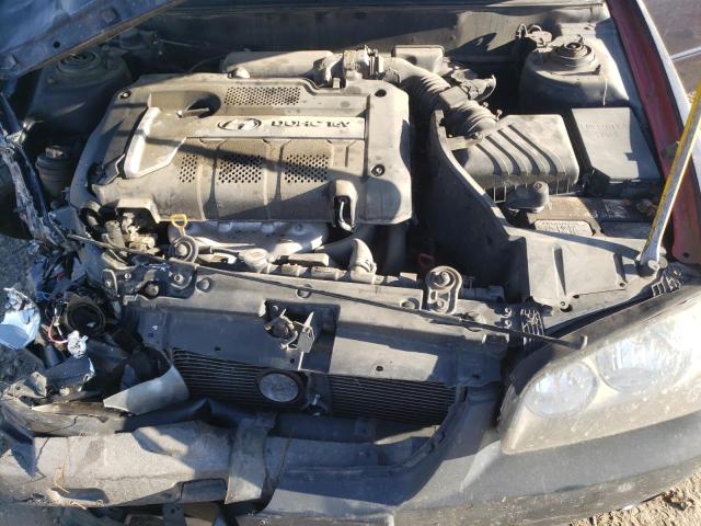 KMHDN46D56U240419 - 2006 HYUNDAI ELANTRA BLUE photo 7