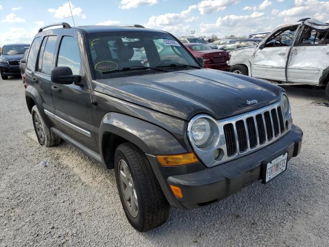 1J4GL58K15W545311 - 2005 JEEP LIBERTY LI GRAY photo 1