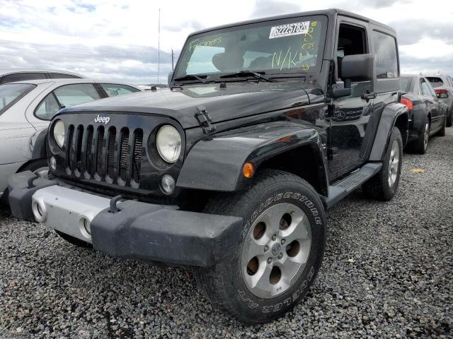 1C4GJWBG4EL240814 - 2014 JEEP WRANGLER S 黑色 照片 2