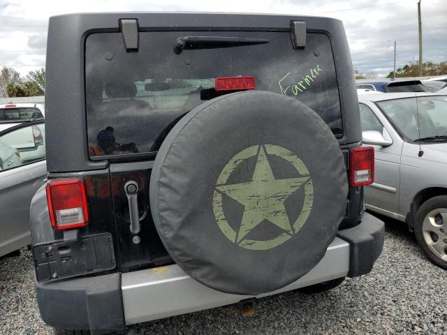 1C4GJWBG4EL240814 - 2014 JEEP WRANGLER S 黑色 照片 6