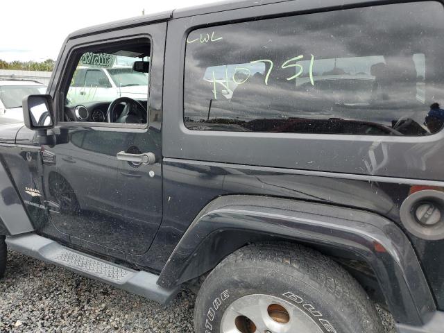 1C4GJWBG4EL240814 - 2014 JEEP WRANGLER S 黑色 照片 9