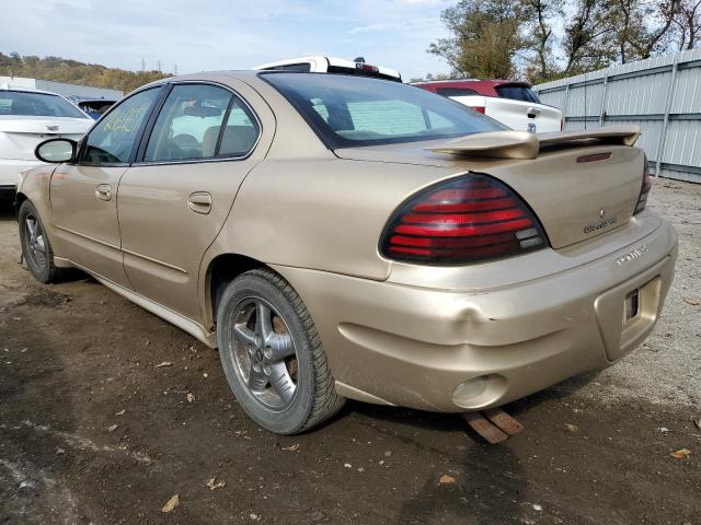 1G2NF52E73C279948 - 2003 PONTIAC GRAND AM S TAN photo 3