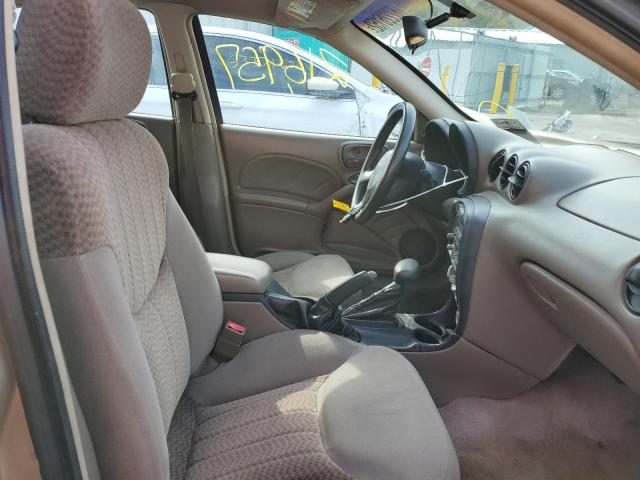 1G2NF52E73C279948 - 2003 PONTIAC GRAND AM S TAN photo 5