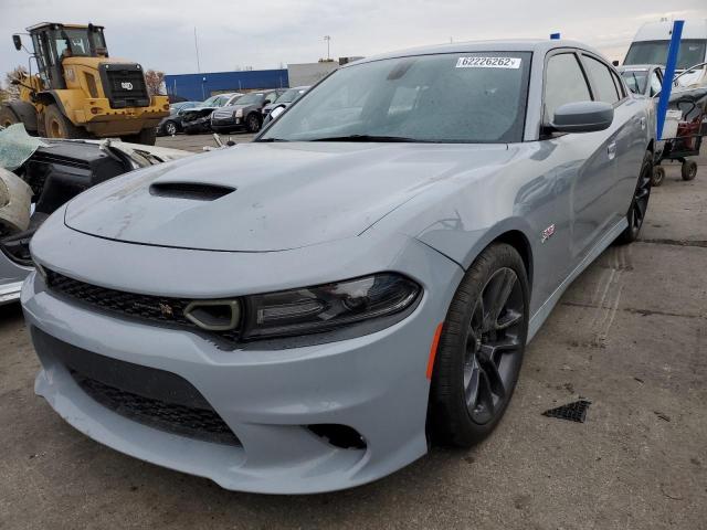 2C3CDXGJ8MH540243 - 2021 DODGE CHARGER SC GRAY photo 2