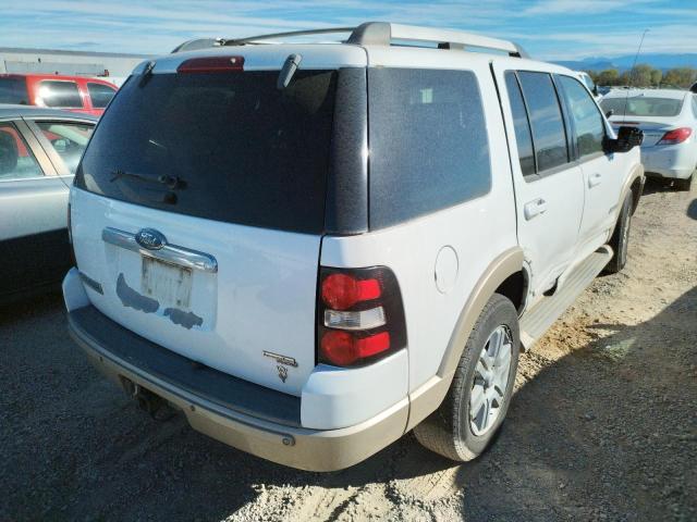 1FMEU74876ZA01150 - 2006 FORD EXPLORER E WHITE photo 4