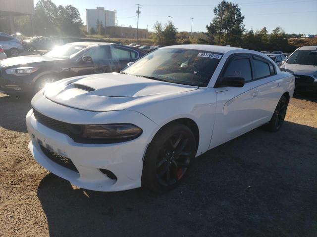 2C3CDXHG2KH571990 - 2019 DODGE CHARGER GT WHITE photo 2