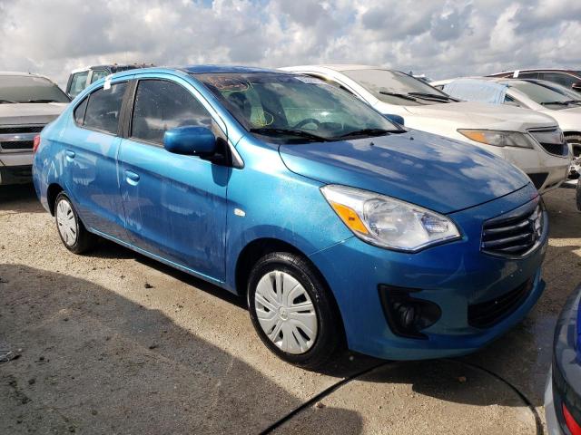 ML32F3FJ9JHF03981 - 2018 MITSUBISHI MIRAGE G4 BLUE photo 1