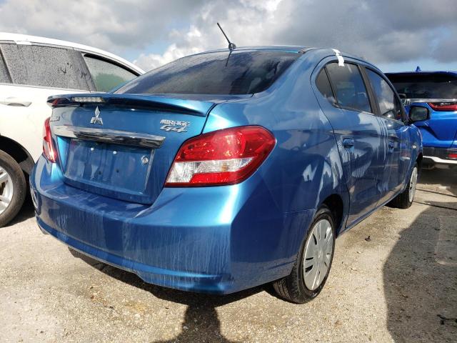 ML32F3FJ9JHF03981 - 2018 MITSUBISHI MIRAGE G4 BLUE photo 4