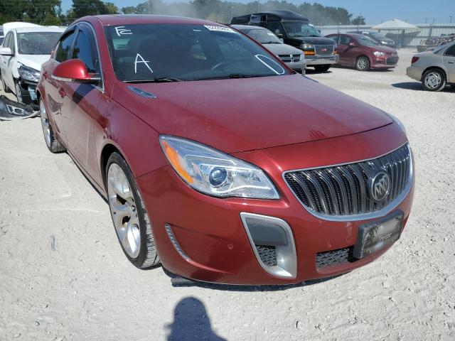2G4GT5GX1F9194652 - 2015 BUICK REGAL GS ბურგუნდია ფოტო 1
