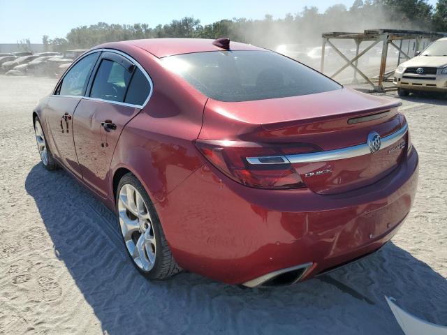 2G4GT5GX1F9194652 - 2015 BUICK REGAL GS ბურგუნდია ფოტო 3