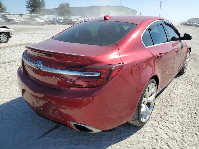2G4GT5GX1F9194652 - 2015 BUICK REGAL GS ბურგუნდია ფოტო 4