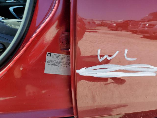 2G4GT5GX1F9194652 - 2015 BUICK REGAL GS ბურგუნდია ფოტო 9