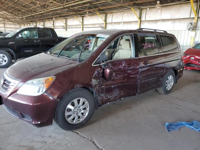 5FNRL3H43AB103343 - 2010 HONDA ODYSSEY EX BURGUNDY photo 9