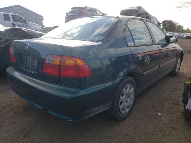 2HGEJ6611YH594418 - 2000 HONDA CIVIC BASE GREEN photo 4
