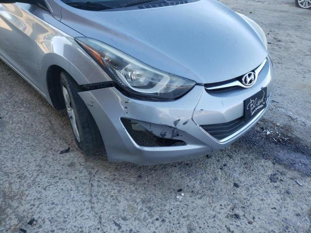 5NPDH4AE5GH690319 - 2016 HYUNDAI ELANTRA SE GRAY photo 9