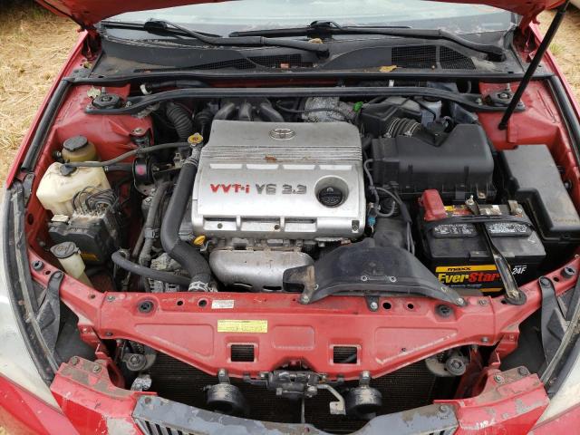 4T1FA38P65U064792 - 2005 TOYOTA CAMRY SOLA RED photo 7