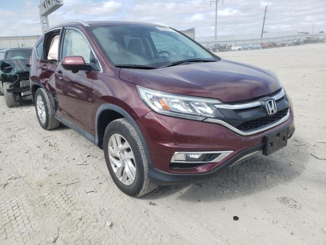 2HKRM4H70GH678197 - 2016 HONDA CR-V EXL MAROON photo 1