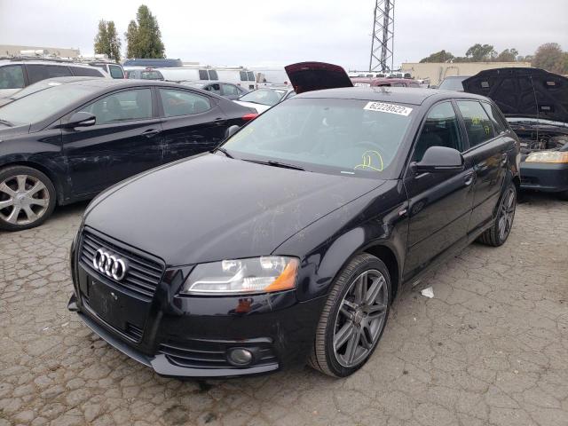 WAUKF78P69A088641 - 2009 AUDI A3 2.0T QU BLACK photo 2