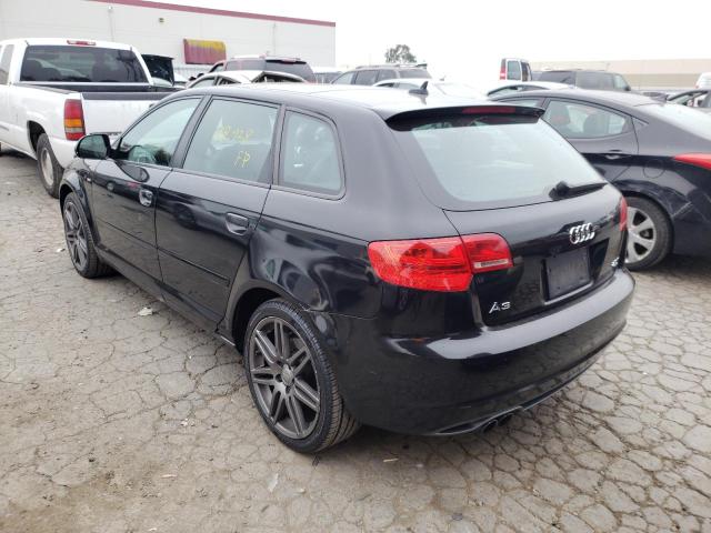 WAUKF78P69A088641 - 2009 AUDI A3 2.0T QU BLACK photo 3