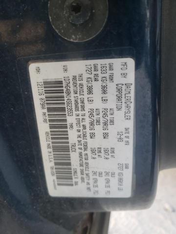 1D7HG48N14S623553 - 2004 DODGE DAKOTA QUA BLUE photo 10