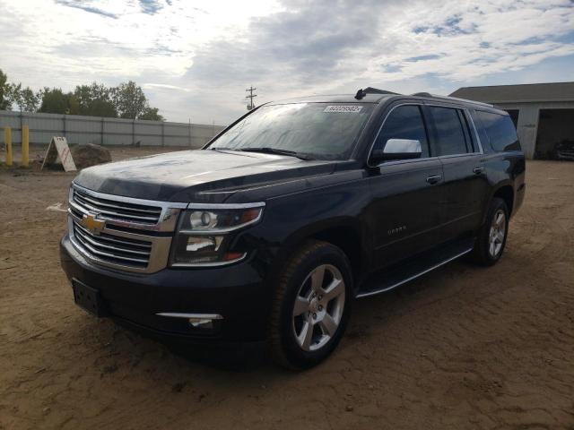 1GNSKKKC1FR258867 - 2015 CHEVROLET SUBURBAN K BLACK photo 2