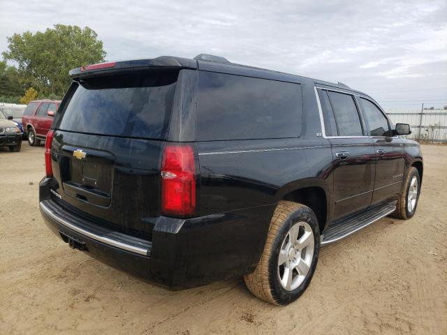 1GNSKKKC1FR258867 - 2015 CHEVROLET SUBURBAN K BLACK photo 4