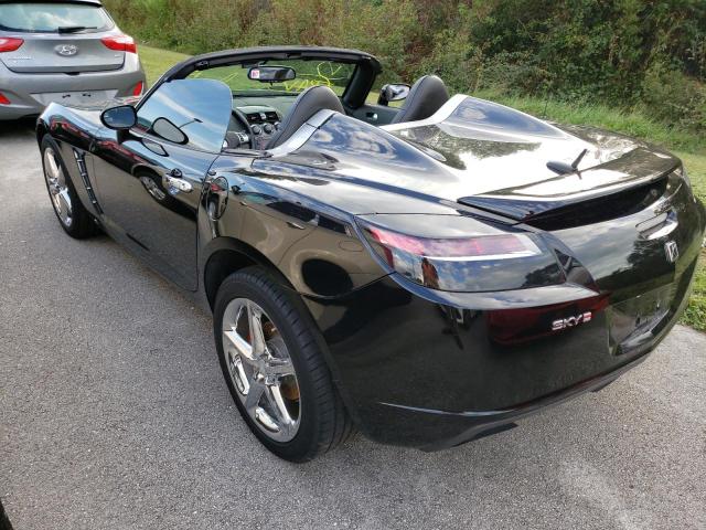 1G8MF35X78Y122921 - 2008 SATURN SKY REDLIN BLACK photo 3