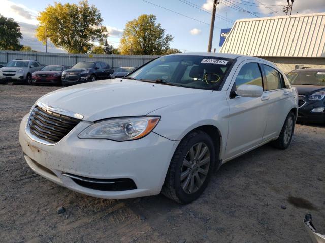 1C3CCBBB7CN214770 - 2012 CHRYSLER 200 WHITE photo 2