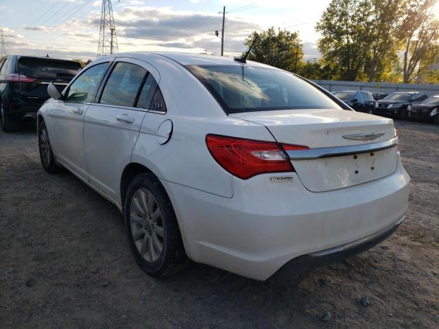 1C3CCBBB7CN214770 - 2012 CHRYSLER 200 WHITE photo 3