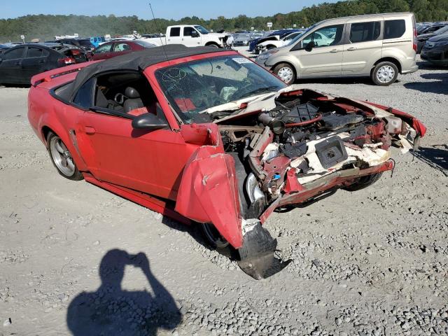 1FAFP45X02F210042 - 2002 FORD MUSTANG GT RED photo 1