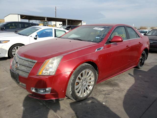 1G6DJ5EY1B0141658 - 2011 CADILLAC CTS PERFOR RED photo 2