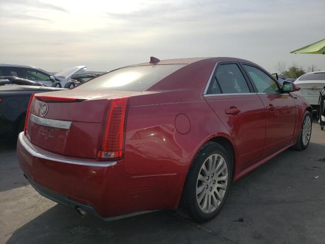 1G6DJ5EY1B0141658 - 2011 CADILLAC CTS PERFOR RED photo 4
