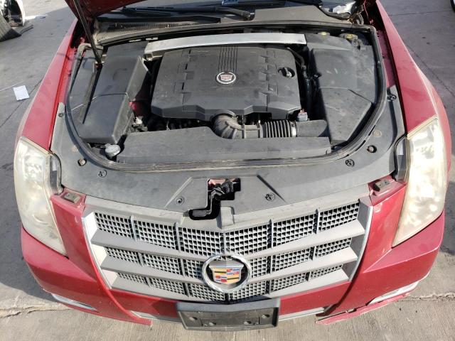 1G6DJ5EY1B0141658 - 2011 CADILLAC CTS PERFOR RED photo 7