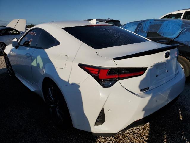 JTHGZ5BC3M5023997 - 2021 LEXUS RC 350 BAS WHITE photo 3